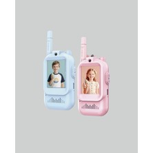 Pileli Store 3–12 Yaş Çocuklara Uygun Görüntülü Walkie Talkie Seti