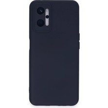 Pileli Store  Realme 9i 4g Kılıf Nano Içi Kadife Silikon - Lacivert