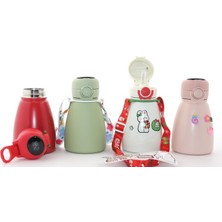 Pileli Store Dijital Göstergeli Çift Katmanlı Termos Suluk 500 ml