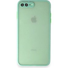 Pileli Store  iPhone 7 Plus Kılıf Montreal Silikon Kapak - Turkuaz