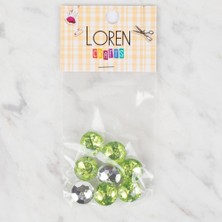 Pileli Store Loren Crafts 8 Li Düğme - 229