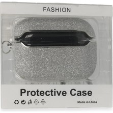 Pileli Store  Airpods 3 (3.nesil) Spell Simli Kılıf - Gümüş