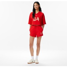 United4 Unıted4 Regular Fit Kadın Kırmızı Şort.kırmızı