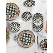 Mıss Betty Tıff-24-12 22 Prc Kahvaltı Takımı Paradıse Tıffany