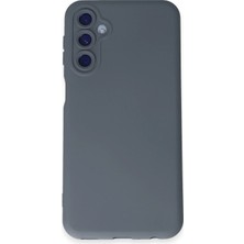 Pileli Store  Samsung Galaxy M14 5g Kılıf Nano Içi Kadife Silikon - Gri