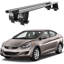 Today Auto Royal Hyundai Elantra (2011-2015) Uyumlu Gri Ara Atkı Port Bagaj Tavan Barı