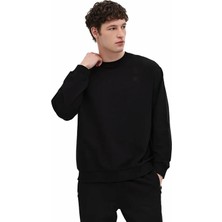 Lumberjack  MB SN75 C Neck Sw 6fx Siyah Erkek Sweatshirt A102064460