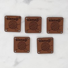 Pileli Store Loren Crafts Elemeği Deri Arma 5 Adet  - 1585