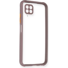 Pileli Store  Huawei P40 Lite Kılıf Miami Şeffaf Silikon - Açık Mor