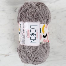 Pileli Store Loren Mery Gri El Örgü Ipi - M411 - 34317