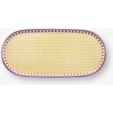 Pip Studio Lily & Lotus Sarı Porselen Servis Tabağı 25 cm