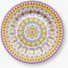 Pip Studio Lily & Lotus Sarı Porselen Pasta Tabağı 17 cm
