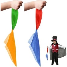 Pileli Store Renk Değiştiren Sihirli Mendil Sihirbazlık Oyunu