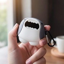 Caseonn Xiaomi Redmi Buds 6 Kılıf Karakter Figürlü Köpekbalığı