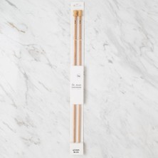 Pileli Store La Mia Whitewood 4.5 mm 36 cm Ahşap Örgü Şişi
