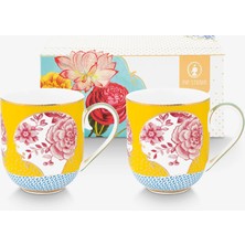 Pip Studio Royal Sarı Porselen Kupa Seti 325 ml