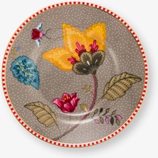 Pip Studio Fantasy Blooming Tales Haki Porselen Petit Four Tabağı 12 cm