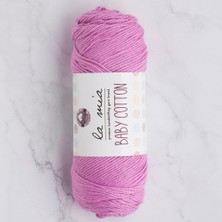 Pileli Store La Mia Baby Cotton Lila El Örgü Ipi - L048 - 33638