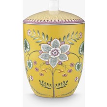 Pip Studio Lily & Lotus Sarı Porselen Saklama Kabı 1500 ml