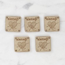 Pileli Store Loren Crafts Elemeği Deri Arma 5 Adet - 1569