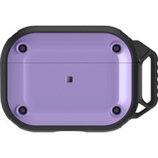 Pileli Store Movenchy Airpods Pro 2 (2.nesil) Asgard Kılıf - Mor