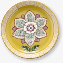 Pip Studio Lily & Lotus Sarı Porselen Çay Tabağı 9 cm