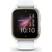 Garmin Venu® Sq 2 Gps Akıllı Saat, All-Day Health Watch, Long-Lasting Battery Life, Amoled Ekran, Cream Gold ve White
