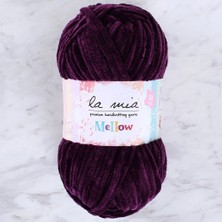 Pileli Store La Mia Mellow Patlıcan Moru El Örgü Ipi - 915 - 34161