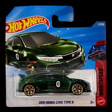 Hot Wheels 2018 Honda Civic Type R Metal Araba 1/64 Ölçek Koleksiyonluk Detaylı Tasarım