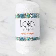 Pileli Store Loren Macrame Beyaz El Örgü Ipi - Rm 002 - 34324