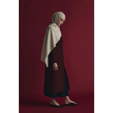 Maisa Neda Pamuk Ipek Şal 70*190 cm - Taş