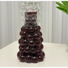 Pileli Store Üzüm Desenli Başucu Sürahisi