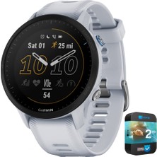 Garmin 010-02638-11 Forerunner 955 Gps Akıllı Saat Whitestone Sche ile 2 Yr Cps Geliştirilmiş Koruma Paketi