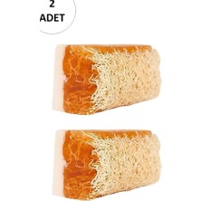 2 Adet Doğal Kabak Lifli Eşek Sütü Sabunu