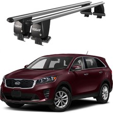 Today Auto Royal Kia Sorento (2019-2020) Uyumlu Gri Ara Atkı Port Bagaj Tavan Barı