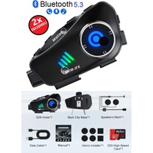 Prepare 500 mt Intercom 1080P Kamera Kayıt Özellikli Q-28-P 2 Eşleşmeli 32GB Hafıza Kartı Hediyeli Wireless