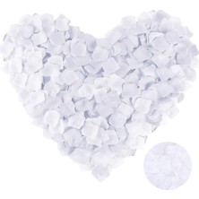 Pileli Store Beyaz Renk Gül Yaprağı - 5 Paket 500 Adet