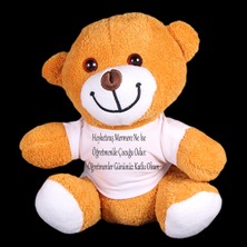 Pileli Store Öğretmenler Günü Hediyesi Peluş Ayıcık