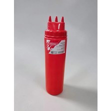 Ztf Global Trade 3 Delikli Ketçap Şişesi,mayonez Şişesi,hardal Şişesi,sosluk,yağlık,sos Kabı,saklama Kabı,tuzluk