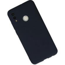 Pileli Store  Huawei P Smart 2019 Kılıf Nano Içi Kadife Silikon - Lacivert