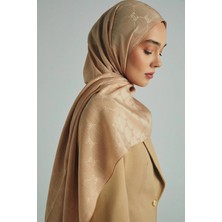 Maisa Neda Pamuk Ipek Şal 70*190 cm - Bej