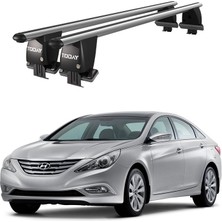 Today Auto Royal Hyundai Sonata Vı (2009-2014) Uyumlu Gri Ara Atkı Port Bagaj Tavan Barı
