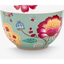 Pip Studio Fantasy Blooming Tales Mavi Porselen Servis Kasesi 23 cm