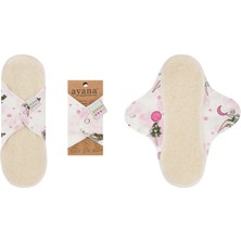 Ayana Yıkanabilir Sızdırmaz Kadın Pedi - Gece Boy