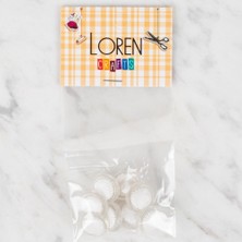 Pileli Store Loren Crafts 8 Li Düğme - 280