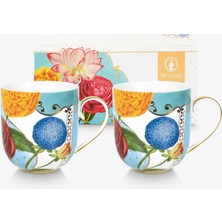 Pip Studio Royal Mavi Porselen Kupa Seti 200 ml