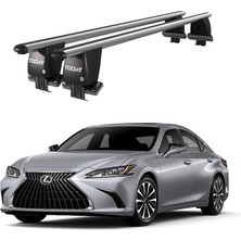 Today Auto Royal Lexus Es (2018 ve Sonrası) Uyumlu Gri Ara Atkı Port Bagaj Tavan Barı