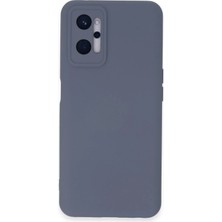 Pileli Store  Realme 9i 4g Kılıf Nano Içi Kadife Silikon - Gri