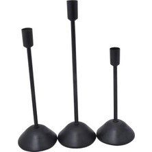 Ntc Metal 8634101100802 Siyah Şamdan