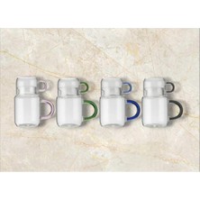 Pileli Store Cam Bardak Sürahi